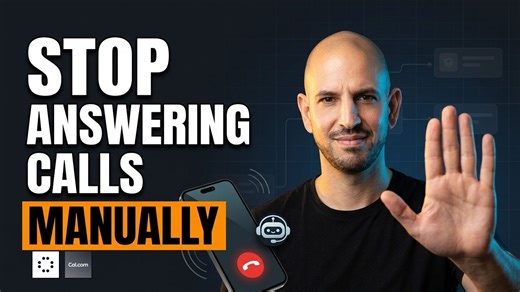 I Built an AI Voice Agent That Answers Every Call For You ( RetellAI.com + Cal.com )