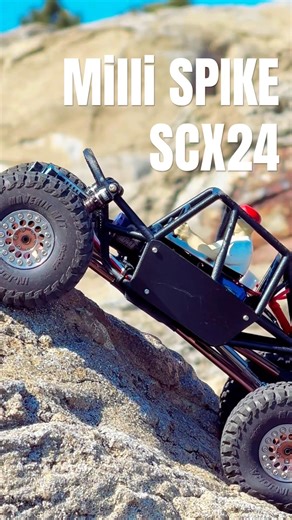 Spike build: Milli WTF x SCX24 #rccar #scalecrawler #scx24