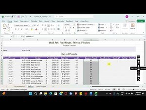 Illustrated Excel 365 | Module 3: SAM Project A | Décor Online #illustratedexcel