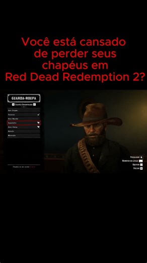 NEVER LOSE HATS AGAIN IN RED DEAD REDEMPTION 2 #shorts #reddeadredemption2 #rockstar