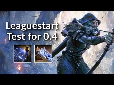 Lvl 1 to Tier 15 - Galvanic Shards Crossbow Leaguestart