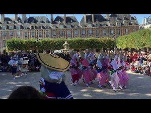 2015年 阿波踊り パリ 2015 Awaodori Paris