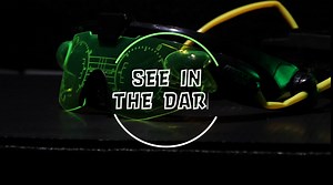 Sunny Days Entertainment Night Vision Glasses – Kids Spy Toy | Adjustable Green LED Eye Goggles - Maxx Action