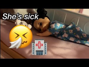 Barbie Dolls- Sick Day Routine With A Toddler!!