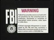FBI Warning screen