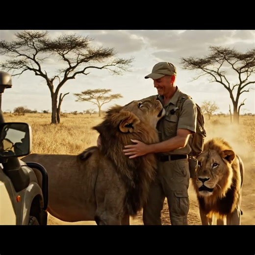 Lions Reunited After 2 Years Apart 🦁❤️