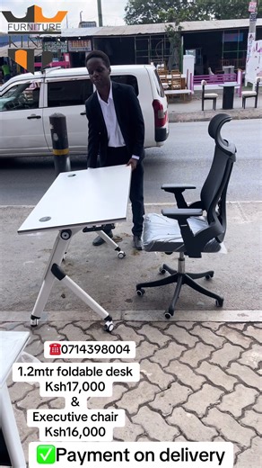 Affordable Foldable Desks and Executive Chairs in Nairobi