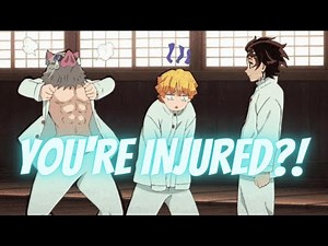 Demon Slayer Boys x INJURED!Listener | ROLEPLAY ASMR | We'll take care of you