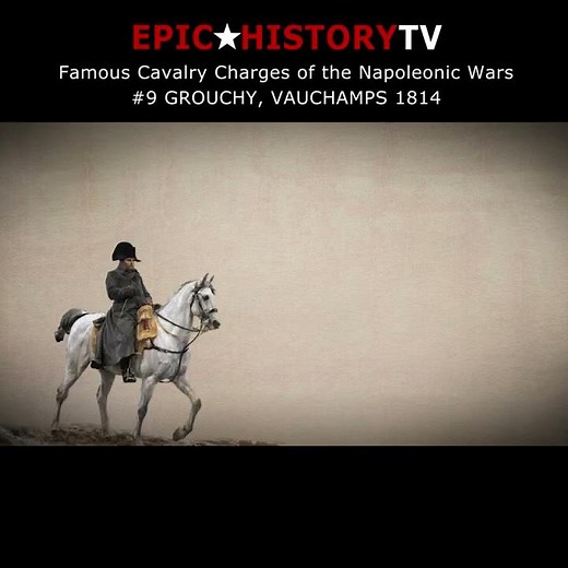Grouchy's cavalry charge destroys the Prussians at Vauchamps