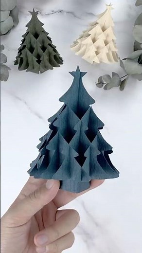 Paper Christmas Tree｜How to Make a 3D Christmas Tree｜Christmas Crafts｜Christmas Ornament #christmas