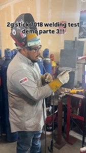 2g stick 7018 welding test demo parte 3!!!! #soldadura #welding #welder #tigwelding #migwelding stickwelding fabrication weldlifeweldporn | Royalty welding academy llc