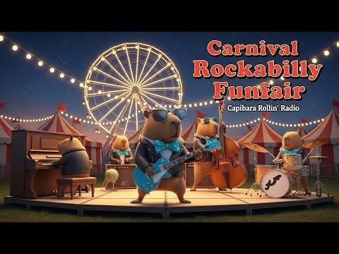 Carnival Rockabilly Funfair – 1950s Rock & Roll Instrumental (1 Hour, No Vocals)