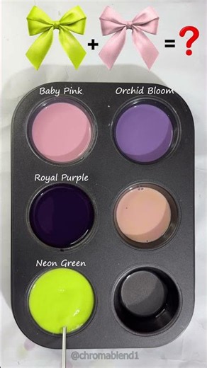Mixing Baby Pink, Royal Purple & Neon Green… This Looks Unexpected 😮