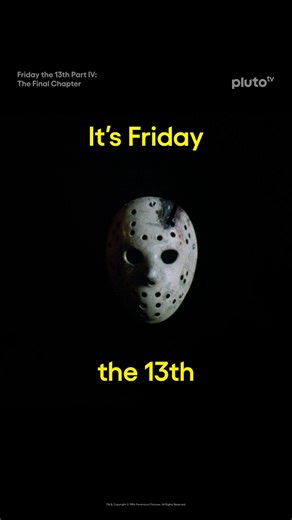 Schedule = cleared. 🗓️🔪 Stream a Friday the 13th movie marathon tonight on Pluto TV! | Pluto TV