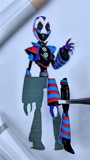 Glamrock puppet cosplay fnaf #cosplay #shorts #reels