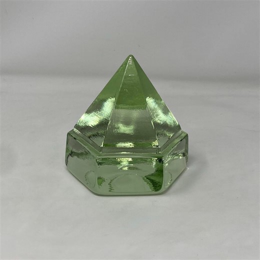 Nautical Ship Deck Prism Hexagonal Green Glass Light Prisms for Ships. Preowned. - Etsy