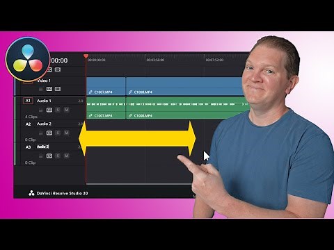 How to move clips around the timeline in DaVinci Resolve for beginners