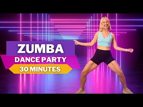 30 Minute Zumba Dance Workout | Burn 300 Calories, 3000 Steps for Weight Loss, Beginner/Intermediate