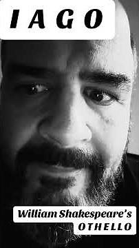 IAGO - “I hate the Moor” - Shakespeare’s OTHELLO #shakespeare #iago #othello #monologue #villain