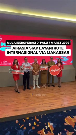Manajemen Indonesia AirAsia Group, Senin (2/2), menggelar kegiatan agent dan media gathering untuk memperkenalkan layanan serta rute penerbangan AirAsia yang akan mulai beroperasi pada 7 Maret 2026 mendatang. Indonesia AirAsia resmi memperluas pilihan perjalanan dari Palu menuju Surabaya dan Kendari dengan rute penghubung melalui Makassar. Layanan ini dihadirkan untuk memperkuat konektivitas antar kota di Pulau Sulawesi, sekaligus membuka akses yang lebih mudah dari Sulawesi Tengah menuju Sulawe