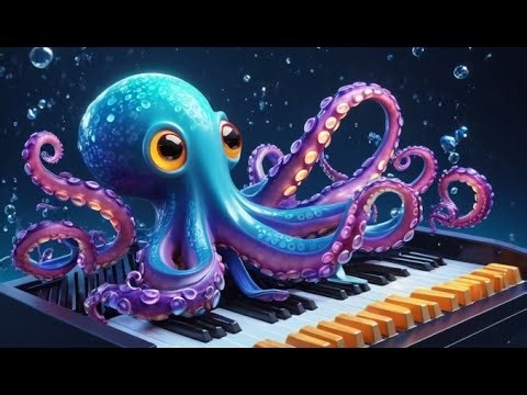 The Octopus Who Played the Organ | Fun Nursery Rhyme Song for Kids