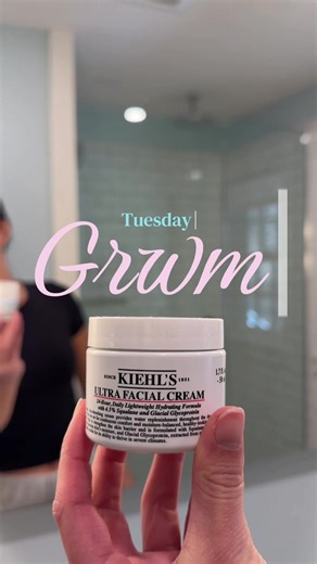 grwm! 🫶 #grwm #makeup #skincare #lifestyle #smallcreator @Kiehl's Since 1851 @Rare Beauty @Drunk Elephant @milkmakeup @Summer Fridays @Miu Miu