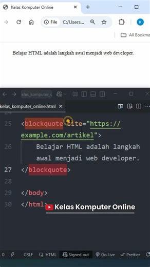 HTML Cite: Cara Menambahkan Sumber Kutipan dengan Mudah