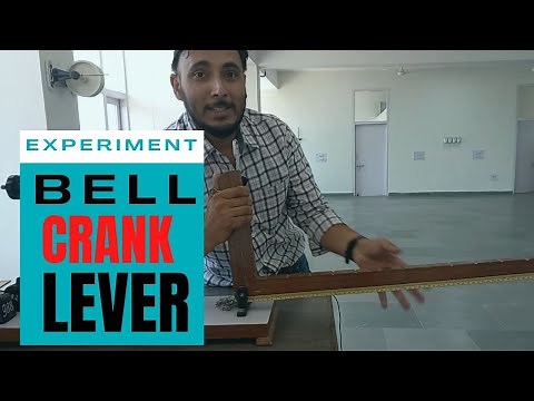Bell crank lever experiment