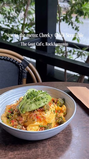 We welcomed our brand new menu this week! Say hello to our cheeky chilli scramble 🌶️ | The Goat Café & Restaurant
