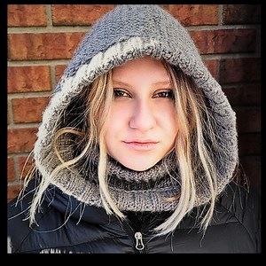 Knitted Hood Pattern, Knitted Hood, BALACLAVA Knitting Pattern, Knitted Hood Turtleneck, Hat Knitting Pattern, Winter Hood Cowl Knit - Etsy