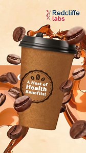 Having second thoughts about #CoffeeForHealth because of caffeine? Watch the video to unlock the amazing health benefits of coffee. Share your best #CoffeeForHealth picture and win 500 INR Amazon voucher also we will share it on our story. #Redcliffelabs #giveaway #contestalert | Redcliffe Labs