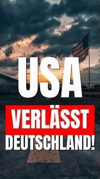 The USA is leaving Germany! Trump is withdrawing troops in large numbers.