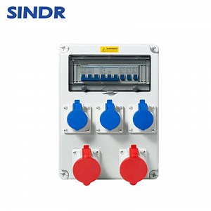 [Hot Item] Industrial Waterproof and Dustproof Socket Distribution Box Multi-Function New Power Distribution Socket Box