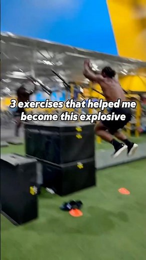3 explosive exercises that helped me jump like this 🚀🔥 #plyometrics #legday #athlete #shorts