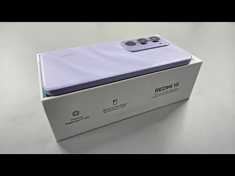 Xiaomi REDMI 15 4G Unboxing & Camera Test | Retail Unit | Sandy Purple Colour