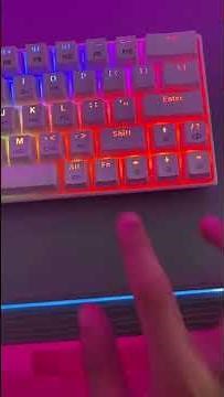 DIERYA DK63 Mechanical Gaming Keyboard Video review from @_hypey_#Shorts