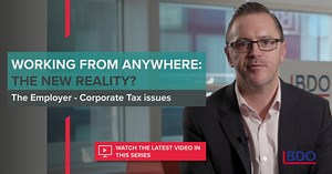 Working from Anywhere - BDO Global Tax