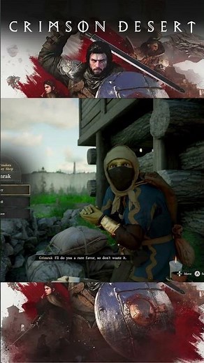 [CRIMSON DESERT] black market location / get a mask way 2