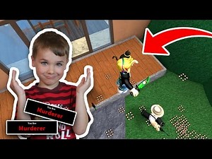 TRICKING MY DAD AS MURDERER | ROBLOX MURDER MYSTERY 2 | BEING A MURDERER MULTIPLE TIMES