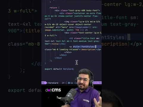 dotCMS Content Style Editor