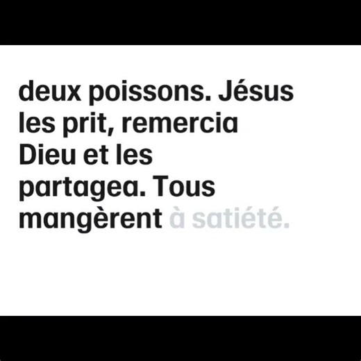 SHORT 2 — La multiplication des pains #2026