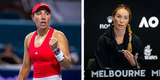 "Danielle Collins crashed harder than the stock market" - Fans react to Jessica Pegula beating fellow American in Charleston Open QF