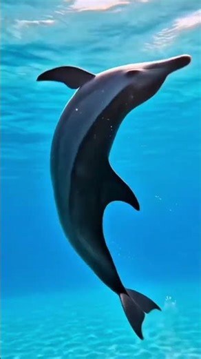 Amazing Dolphin Swimming Freely in the Ocean | Beautiful Dolphin Life 🐬🌊