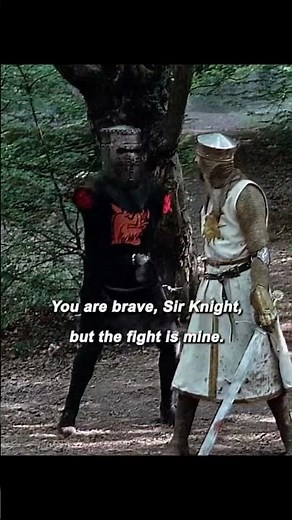 ABSURDLY HILARIOUS DUEL IN MONTY PYTHON AND THE HOLY GRAIL! #music