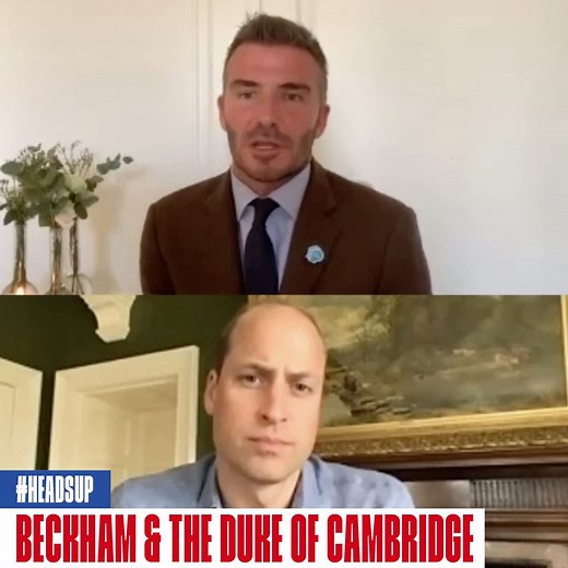 96K views · 1.7K reactions | A very special, important & insightful conversation  As we come together to support the Mentally Healthy Football Declaration, David Beckham joins The Duke of Cambridge to talk mental health and #HeadsUp. | England football team | Facebook