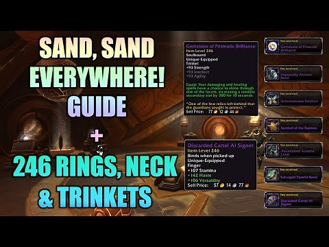 Sand, Sand Everywhere!.. Easy 246 Item Level Gear! - Achievement Guide