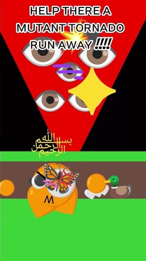 Nemo and duck vs mutant tornado#mutanttornado