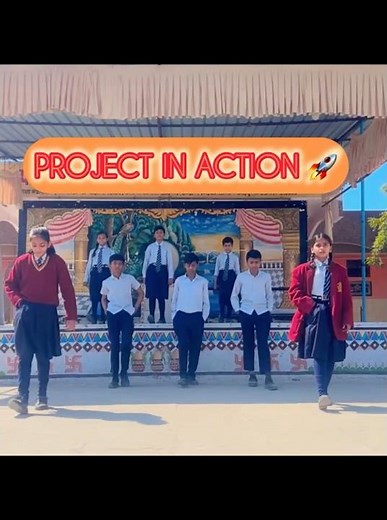 Project-Based Learning in Action 💃 | Class VI Music Class Dance #jnv #trendingnow #viralshorts