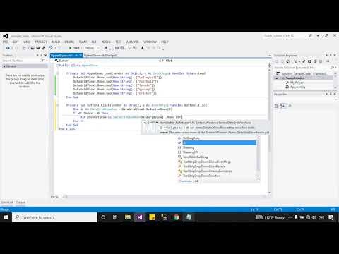 How to Move the values up and down in datagridview - VB.Net
