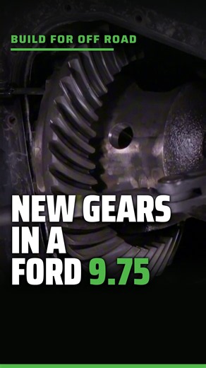 What a Fresh Ford 9.75 Regear Looks Like